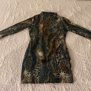 Fashion Nova Dress - Animal Print